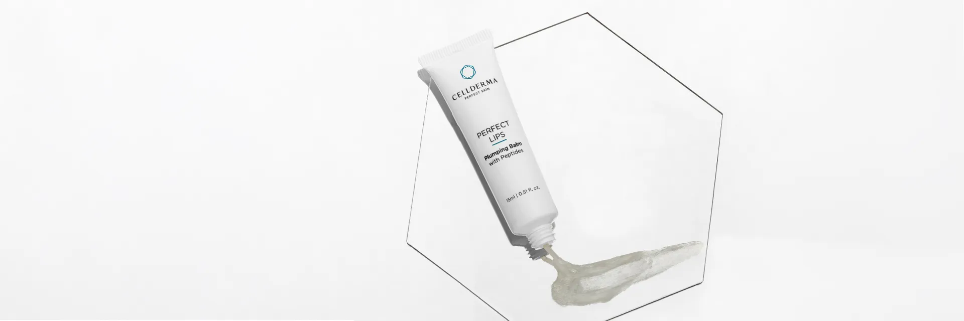 CellDerma PERFECT LIPS Plumping Balm with Peptides skincare product lip protector