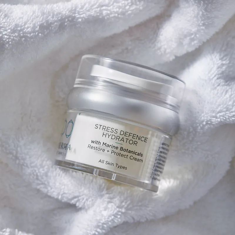 CELLDERMA STRESS DEFENCE HYDRATOR with Marine Botanicals Restore + Protect Cream skincare product